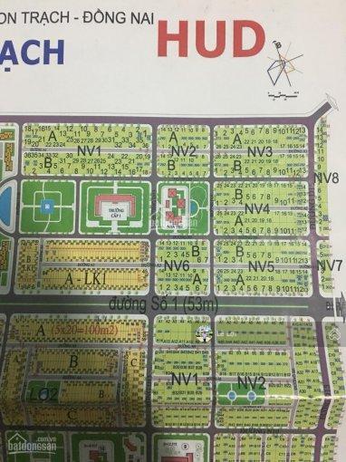 Bán nền nhà phố dự án hud nhơn trạch, diện tích 6x20.5m, đường 16m trục đường thông suốt