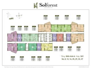 Bán căn hộ solforest 45m2.căn 1pn+1.giá bán 1.9xx. 0969 695 ***