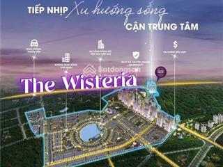 Dt 114m2, căn góc 2 mặt thoáng, dự án wisteria hinode royal park, giá 4,3 tỷ chiết khấu tốt nhất