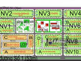 Bán lô đất nhà vườn góc đường 16m&16m, đối diện công viên, dự án hud nhơn trạch, giá cực rẻ bao lời