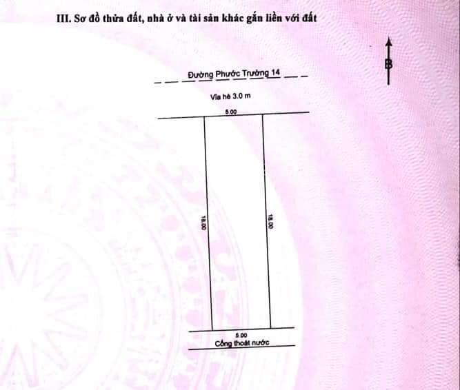 Bán lô đất mặt tiền phước trường 14 gần công viên hồ nghinh, dt 90m2