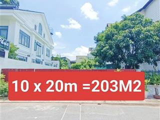 Đất biệt thự 10m x 20,7m  đường trải nhựa 10m  hiệp bình chánh  tp thủ đức  ngay tttm gigamall