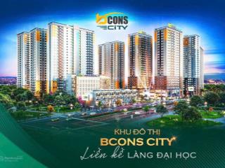 Khu đô thị bcons city tháp bcons city căn 2pn 2wc giá 2,1 tỷ có sẵn hđ thuê 14triệu/tháng