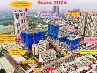 20 suất nội bộ bcons city chỉ 1.6 tỷ/ căn 2pn+2wc, có sẵn hợp đồng thuê 2 năm 240 triệu