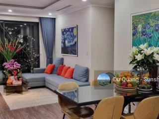 Góc 3pn sunshine riverside view cầu nhật sông hồng + tầng cao+ full đồ + hướng mát