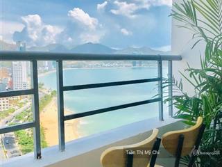 Cần bán gấp căn hộ view thấy biển kề bên góc biển. toà oc1a mường thanh viễn triều nha trang