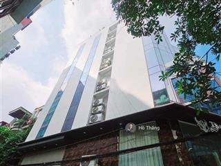 Siêu phẩm tòa văn phòng phố hoàng cầu 110m2  8 tầng  mt 8m  lô góc  thang máy  44.5 tỷ