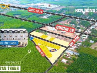 Đất trung tâm TP Đồng Xoài liền kề cụm KCN Quốc lộ 14 giá chỉ 600 triệu