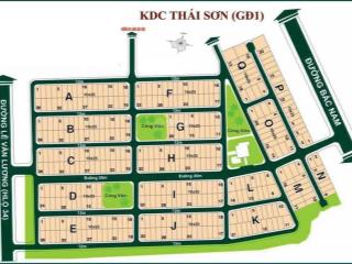 Bán đất villa thái sơn 1, phước kiển, nhà bè. sổ hồng riêng dt 250m2.  0987 261 *** em xuất