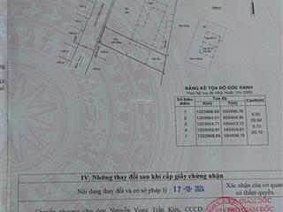 Bán đất tô ký vào 50m thông qua phạm thi dây bên hông trươgg nguyễn thị nuôi xã thới tam thôn hóc