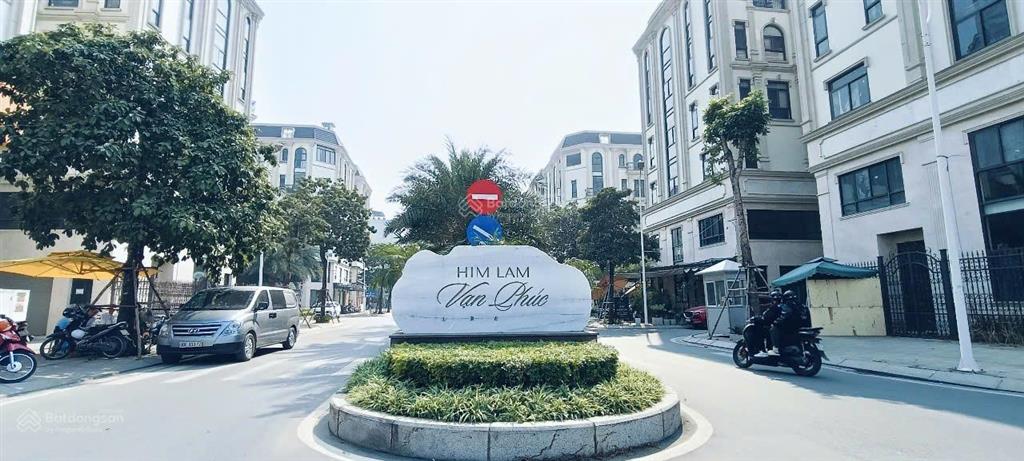 Cho thuê sàn văn phòng mới 100% tại him lam vạn phúc. dt 91 m2*3 tầng. mt 7m. giá 45 tr