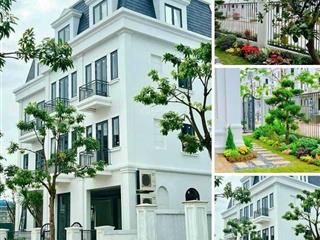 Biệt thự solasta mansion dương nội 170m đến 266m xây cao 4 tầng 5 phòng ngủ nhận nhà luôn