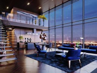 Bán căn penthouse  265,5m2 trần cao 9 mét view 270 vip tại ecopark