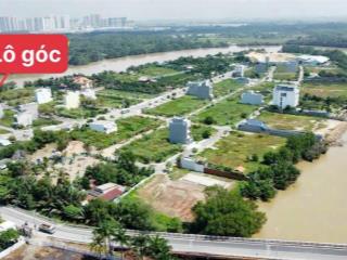 Lô góc 2 mặt tiền đẹp view sông  đảo kim cương, p.trường thạnh, q9 . dt 86m2  giá 4.490 tỷ