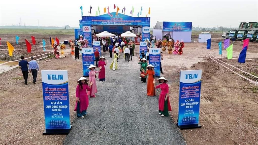 Bán suất ngoại giao cụm công nghiệp kim bài  telin park giá đầu tư