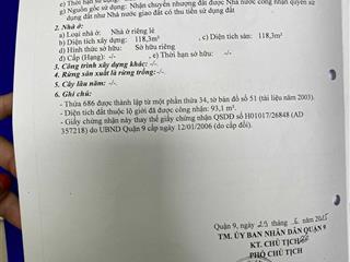 Bán nhà mặt tiền đường dương đình hội, p. phước long b, q9, 10.40 x28.2m=281.6m2, giá 25.5 tỷ
