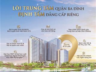 Pkd cđt cập nhật quỹ căn vip tại diamond park 16 láng hạ, bán suất ngoại giao 1pn. giá tốtđã có sổ