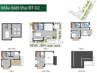 Bán biệt thự tại hateco green city, 126m2, 5 tầng, mt10m, giá 25 tỷ.