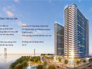 Chỉ 2.1 tỷ sở hữu căn hộ cao cấp 50 m2 full nội thất ngay mặt tiền sông hàn peninsula đà nẵng
