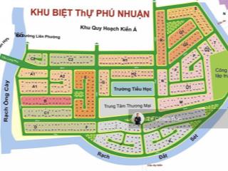 Chuyên bán đất biệt thự phú nhuận phước long b, đối diện global city, đường 1220m giá 75tr/m2