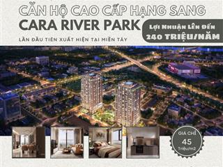 Căn hộ cao cấp hạng sang đầu tiên tại tp cần thơ  đăng cấp bậc nhất miền tây