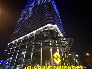 Sunshine golden river bán căn trục 01 diện tích 160m2 view sông hồng cầu nhật tân.giá nhỉnh 17 tỷ