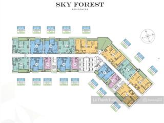 Bán căn hộ 1pn toà sky forest diện tích 34,2m2 giá 1,87 tỷ khu đô thị ecopark,  0983 551 ***