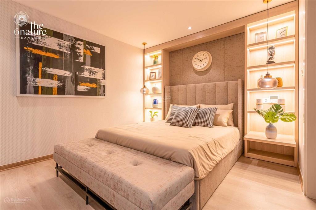 Chủ bán lỗ căn hộ biển cao cấp 2pn, 100m2, tầng cao vip 120 võ nguyên giáp, full nội thất luxury