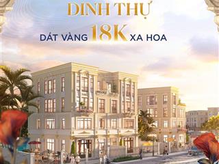 Biệt thự song lập góc công viên rẻ nhất dự án vinhomes royal island chỉ 16 tỷ