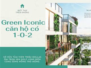 Bán căn hộ duplex 165m2 thông 2 tầng chung cư sunshine green iconic long biên mới tinh