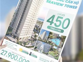 Seaview tower ck 7% kèm quà tặng ~50tr  20 suất cọc trần dành cho quý kh nhanh chân nhất