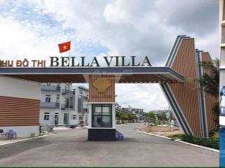 Bán biệt thự 1 trệt 2 lầu sân thượng kđt bella villa đức hòa 2,7 tỷ.  0906 600 ***