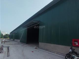 Cho thuê kho đường đại lộ thăng long, vân côn, hoài đức. 1300m2 cao 8m, dựng mới 100%. giá 55k/m2