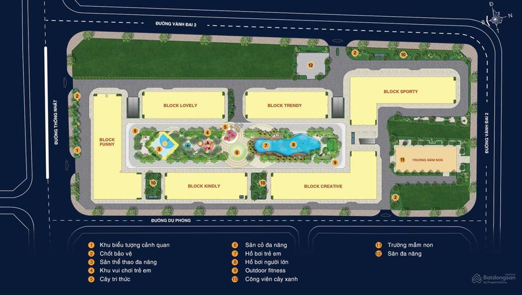 Bán shophouse 2 tầng mặt tiền đường thống nhất, làng đại học, gần ga metro bến xe miền đông