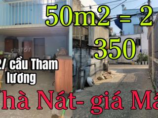 Nhà cũ 100m2 1 lầu | sát trường chinh/ cấp 1 trần văn ơn , tân hưng thuận / song hành