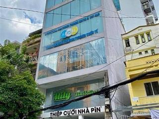 Bán tòa nhà building mt cách mạng tháng 8, quận 3, diện tích 8x20m, hầm 6 tầng, chỉ 4x tỷ