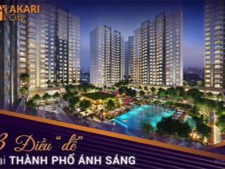 Bán nhanh căn hộ 75m2 akari nam long, võ văn kiệt gần quận 8, có sổ hồng sẵn.  0907 404 ***