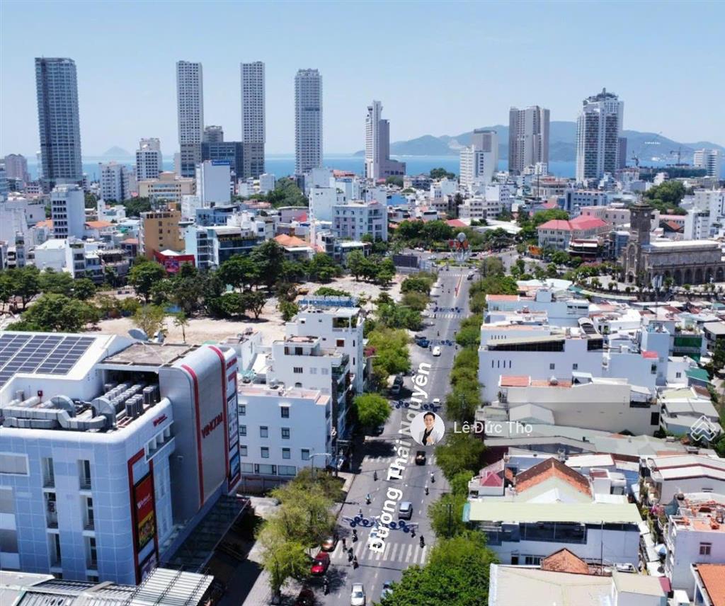 Bán đất mặt tiền đường thái nguyên gần vincom, ngang 10.6m dài 26m diện tích 276m2 đẹp hàng hiếm