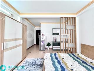 Căn hộ giá rẻ ,studio ban công  30m2  full nội thất  sân bay  công viên hoàng văn thụ