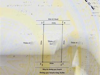 Bán đất khu phân lô 3d lê hồng phong  200m2 (10 x 20)  đường 16m  xây cao tầng  110 tr/m2