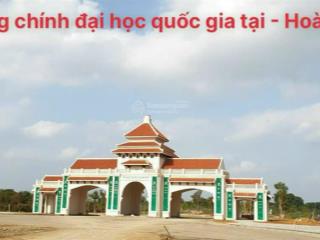 Đất đi bộ ra đại học quốc gia hòa lạc mà giá vừa bán vừa tặng