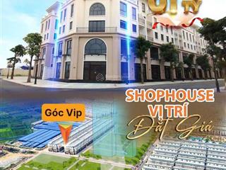 Bán cặp shophouse 2 mặt tiền đường đại lộ, 240m2 giá 44,6 tỷ có dòng tiền cho thuê 100 triệu/tháng