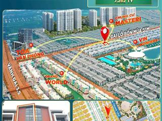 Bán liền kề vịnh thiên đường 54m2 giá 7,2 tỷ, cam kết giá tốt nhất vinhomes ocean park 3