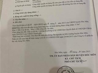 Cần bán lô đất mặt tiền đường bờ kênh nguyễn văn cừ, một sẹc đường nguyễn văn bứa hóc môn