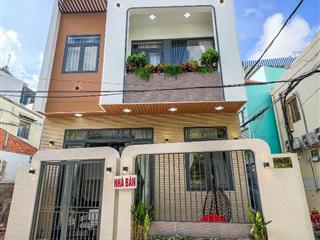 NHÀ TRỆT 2 LẦU GÓC MẶT TIỀN HẺM 50 QUANG TRUNG - GẦN CHỢ TÂN AN