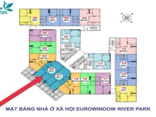 Bán căn hộ cc 2pn 68m2 tòa p4 eurowind0w, ngay cầu đông trù giá dưới 3 tỷ