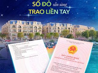 Mua nhà đẹp tặng xe sang độc quyền căn liền kề vip 75m2 kđt royal river city 80 hạ lý