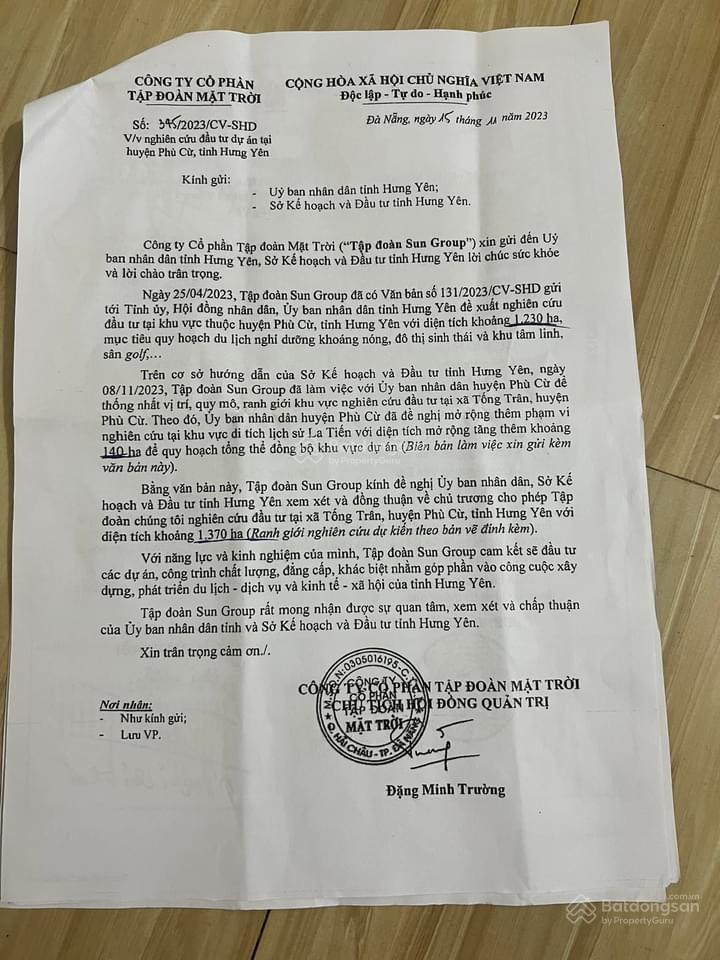 Cần bán lô biệt thự mặt tiền 10m tại đấu giá tống trân, phù cừ nơi có nguồn khoáng nóng