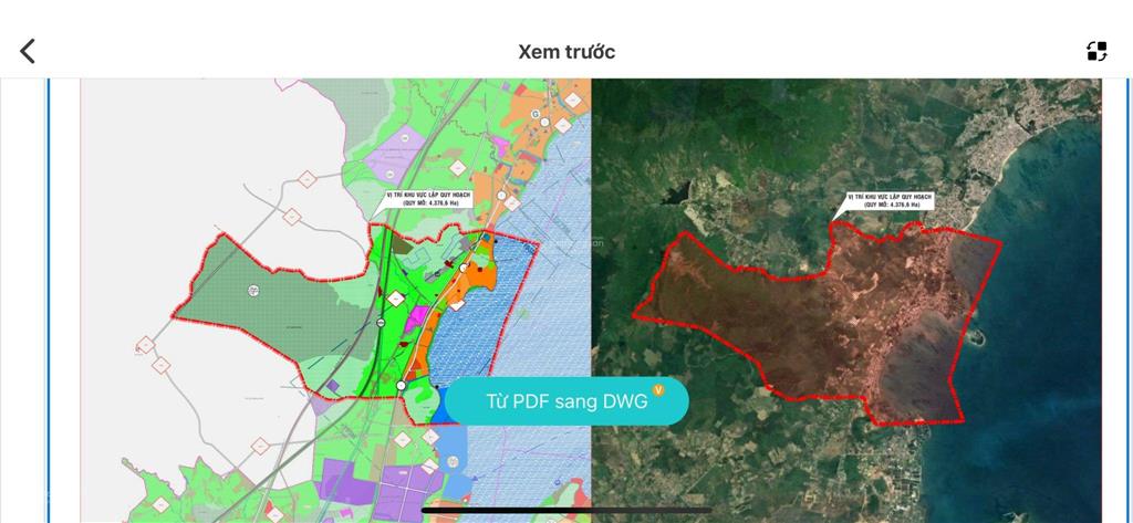 Đất quy hoạch thổ cư mặt đường ven biển vạn lương  ninh hoà bắc vân phong chỉ 3,9 triệu/m2