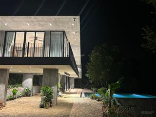 Bán căn villa tại dân hạ, kỳ sơn, hb 1220m2 thiết kế 3 pn, bể bơi, full nội thất cao cấp, sổ đỏ